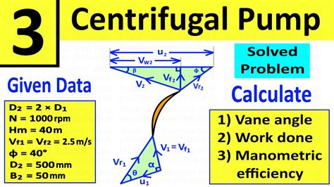 manometric efficiency of centrifugal pump|centrifugal pump efficiency calculation.